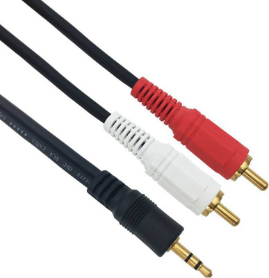 

SMC TV-out Cable AUX Cable AX1545(Black, For Home Theater, 1.5 m)