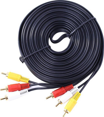 

SMC TV-out Cable AUX Cable AX1555(Black, For Home Theater, 1.5 m)