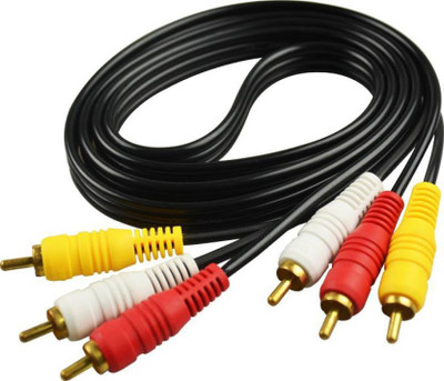 

SMC TV-out Cable AUX Cable AX1551(Black, For Home Theater, 1.5 m)