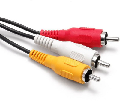 

A-Technical TV-out Cable Aux cable A82(Black, For Home Theater, 1.5 m)