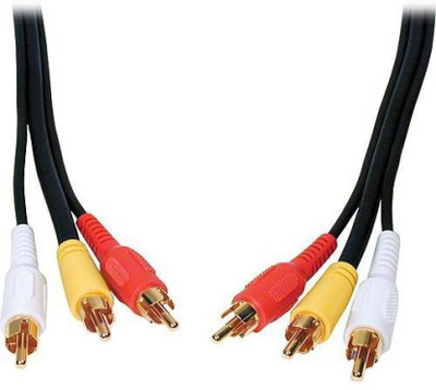

SMC TV-out Cable AUX Cable AX1553(Black, For Home Theater, 1.5 m)