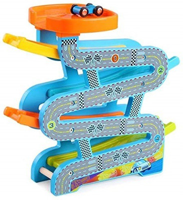 

Toy Arena Mini Track Racing Pull Push For Fun(Multicolor)