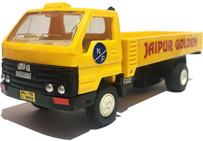 

Fun Villa DCM Plastic Open Truck Pull Back Action Toy(Yellow)