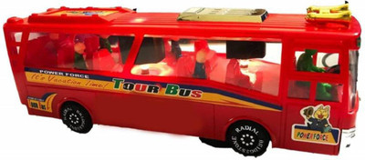 

Sajani Luxurious Bump and Go Action Travel Tour Bus For Children(Minimum. Age 3 year) (Red)(Multicolor)