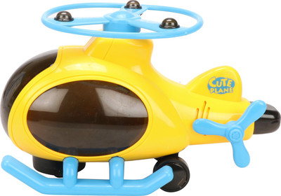 

BIG MONKEY TOYS Lighting Friction 3D Light and Music Plane(Yellow)