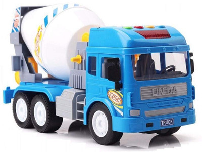 

M-Alive Cement Mixer Zing-Zing toy truck Light Misic and Sound Toy Trucks Ultimate fun for growing Kids(Multicolor)