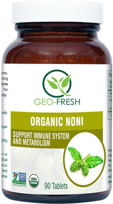 

Geo-Fresh Organic Noni (Morinda) Tablet (750MG)(750 mg)