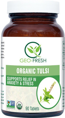 

Geo-Fresh Organic Tulsi Tablet (750MG)(750 mg)