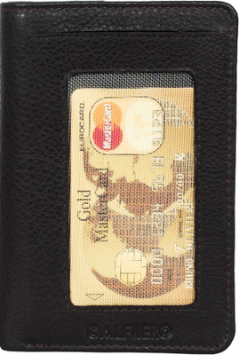 

Calfnero Men Brown Genuine Leather Wallet(6 Card Slots)