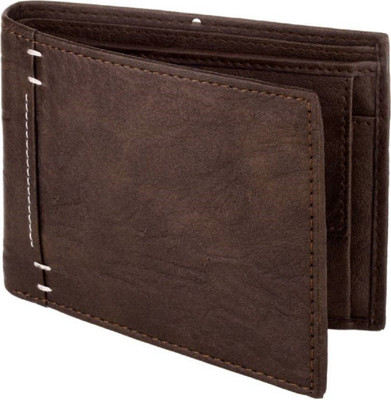 

SHAR Men Casual Brown Artificial Leather Wallet(7 Card Slots)