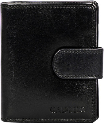 

Calfnero Women Casual Black Genuine Leather Wallet(17 Card Slots)