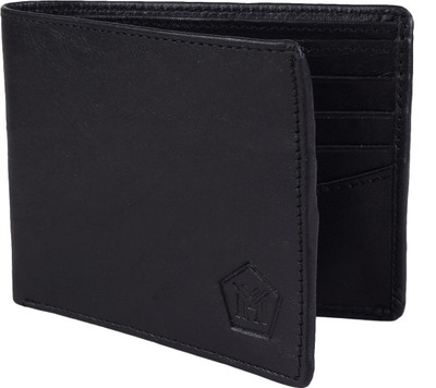 

MMSHOPY Boys Casual Black Genuine Leather Wallet(6 Card Slots)