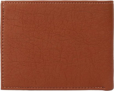 Wildedge Men Tan Artificial Leather Wallet(5 Card Slots)