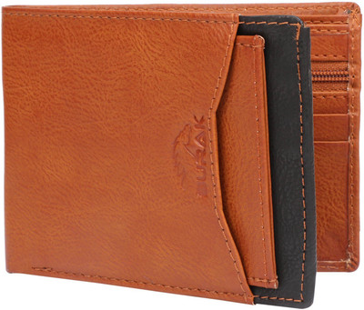 

BURAK Men Tan Artificial Leather Wallet(8 Card Slots)