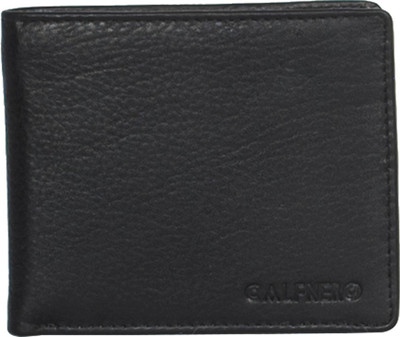 

Calfnero Men Black Genuine Leather Wallet(8 Card Slots)