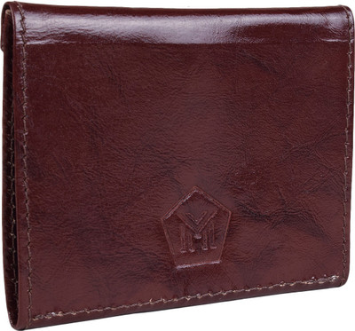 

MMShopy Men Casual Brown Artificial Leather Card Holder(18 Card Slots)