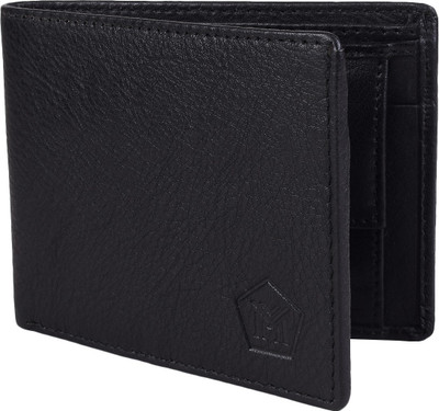 

MMSHOPY Boys Formal Black Genuine Leather Wallet(4 Card Slots)