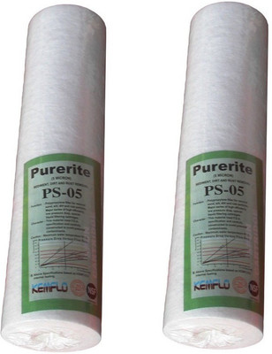 

KRPLUS Premium Quality PP Spun Filter 10 Inch 5 Micron Solid Filter Cartridge(5, Pack of 2)