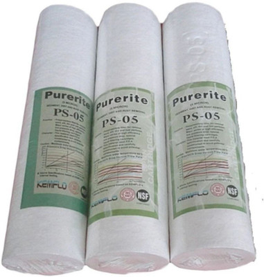 

KRPLUS Premium Quality Spun Sediment Filter Useful For The Kent & All Kind Of R.O. And U.V.Purifiers Solid Filter Cartridge(5, Pack of 3)