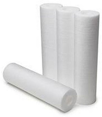 

KRPLUS Original Spun Filter Candle 5 Micron 10 Inch (270 Gm) Solid Filter Cartridge(5, Pack of 4)
