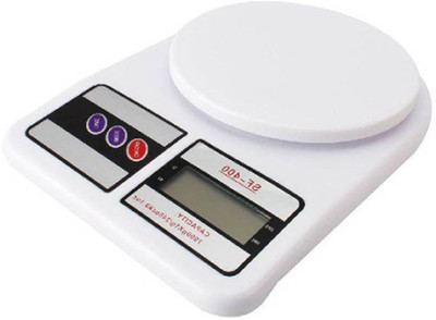 

Rorian Electronic Digital 10 Kg Weight Scale Lcd Kitchen Weight Scale Machine Measure for measuring fruits,Spice,Food,Vegetable Weighing Scale(White)