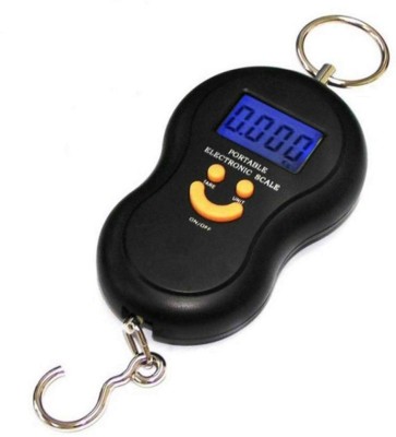 

Mobone Home & Personal Digital Weighing Machine Portable Electronic 50 Kg Digital weight Scale ( Smiley Shaped ) Weighing Scale(Black)