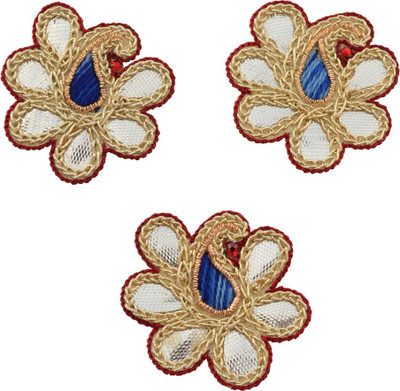 

Foppish Mart Golden Beauty Patches Motifs Embroidered badges