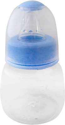 

CREW4 Baby Nipple Milk Bottle - 60 ml(White & Blue)