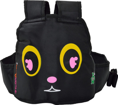 

Kidsafe CuteKid'S Safety Belt / 2 Wheeler / Baby's Carriers/Car safety Travel Belt With Expandable Straps- Cute Black Eyes Baby Carrier(Black, Pink, Yellow, Front carry facing out)