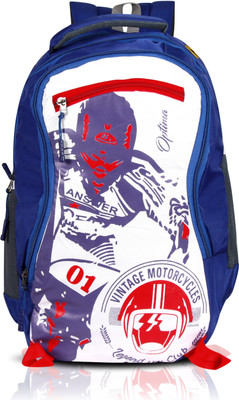 

Optima Multi Zipper 31.0 L Laptop Backpack(Blue)