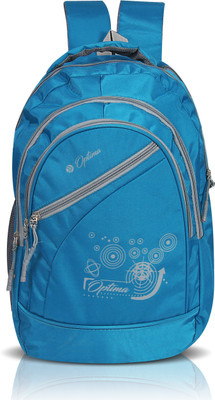 

Optima Multi Zipper 28.0 L Laptop Backpack(Blue), Sky blue