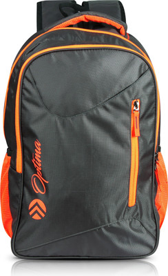 

Optima Multi Zipper 31.0 L Laptop Backpack(Grey)