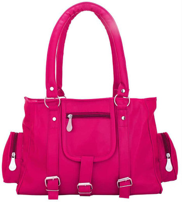 

Must Not just Leather Women's Handbags Messenger Bag(Pink, 5 L)