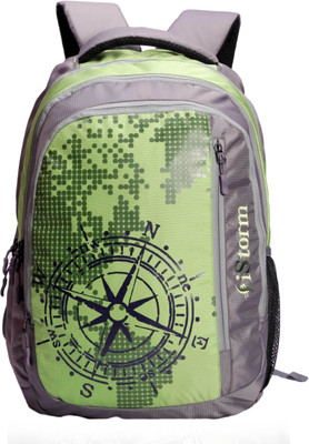 

Istorm 35 L Bagpack (Nursery/Play School) Multipurpose Bag(Green, Grey, 35)