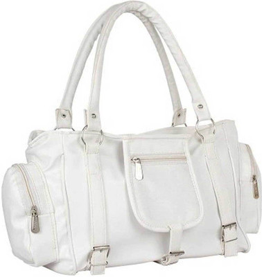 

Must Not just Leather Women's Handbags Messenger Bag(White, 5 L)