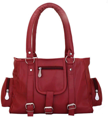 

Must Not just Leather Women's Handbags Messenger Bag(Maroon, 5 L)
