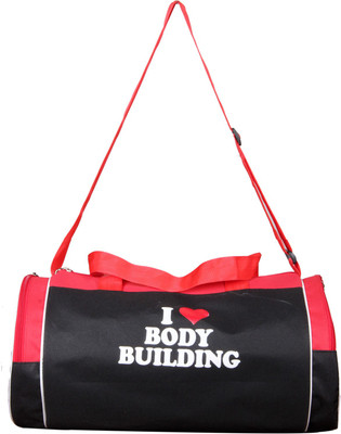 

Star X Sports Duffle Gym Bag Red Waterproof Multipurpose Bag(Red, Black, 36)