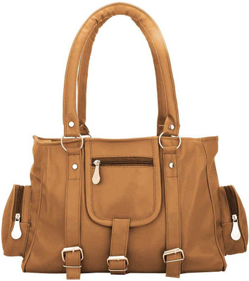 

Must Not just Leather Women's Handbags Messenger Bag(Beige, 5 L)