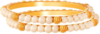 JFL Jewellery for Less Copper Bangle Set(Pack of 2)