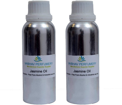 

VAIBHAV PERFUMERY Jasmine Oil Combo Of 02 Pcs In 250 ML Aluminum Bottle(250 ml)