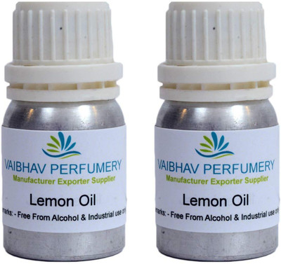 

VAIBHAV PERFUMERY Lemon Oil Combo Of 02 Pcs In 50 ML Aluminum Bottle(50 ml)