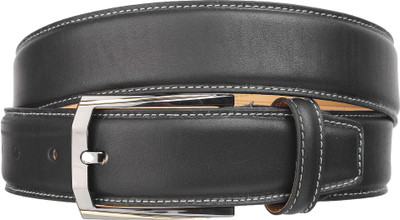 

LIMERENCE Men Formal, Casual Black Genuine Leather Belt