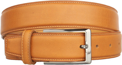 

LIMERENCE Men Formal, Casual Tan Genuine Leather Belt
