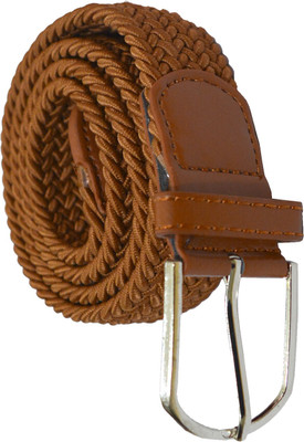 

LOOPA Men Casual Brown Fabric Belt