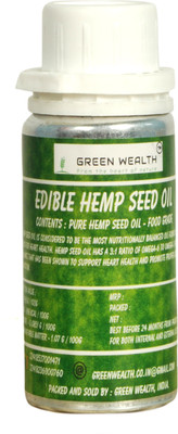 

Green Wealth Hemp Oil - 100 ML (100 ML)(20 g)