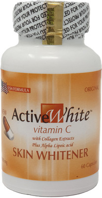 

ACTIVE WHITE SKIN WHITENING CAPSULES Vitamin C Capsules(500 g)