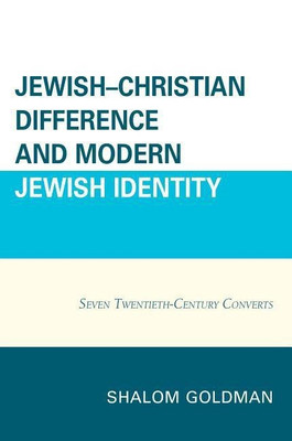 Jewish-Christian Difference and Modern Jewish Identity(English, Paperback, Goldman Shalom)