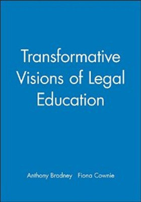 Transformative Visions of Legal Education(English, Paperback, unknown)