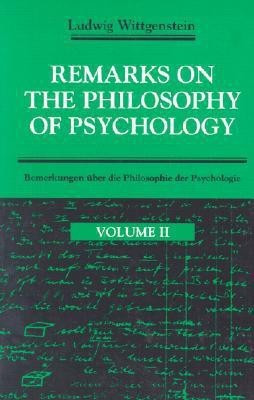 Remarks on the Philosophy of Psychology(English, Paperback, Wittgenstein Ludwig)