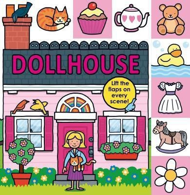 Lift-The-Flap Tab: Dollhouse(English, Board book, Priddy Roger)
